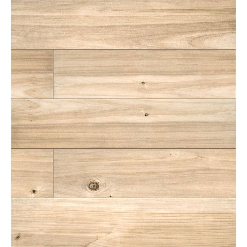 MSI Lanikai Driftwood 8 in. x 36 in. Matte Porcelain Wood Look Floor and Wall Tile (14 sq. ft.Case) NHDLANDRI8X36