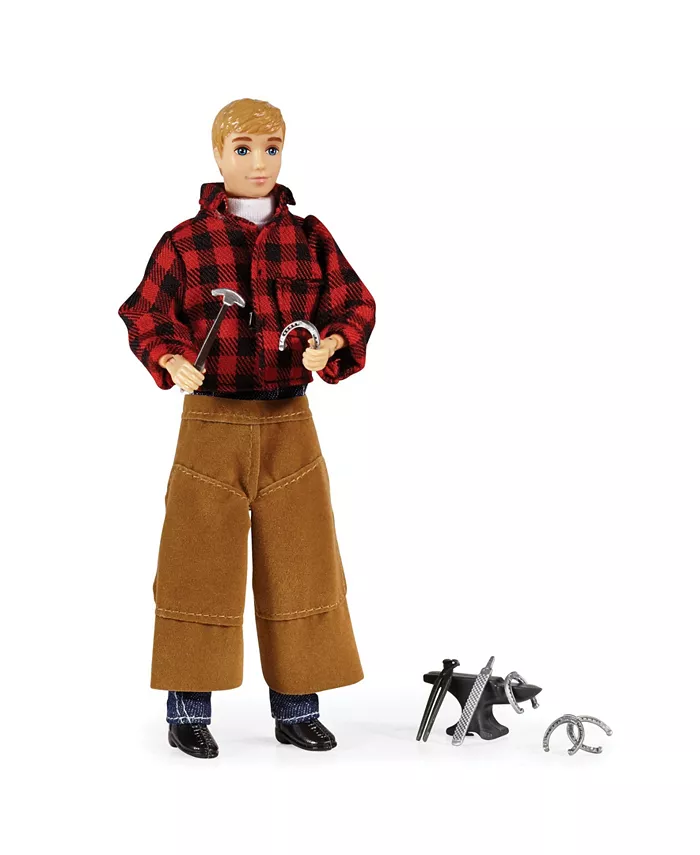 BREYER Traditional Farrier with Blacksmith Tools - 8 Toy Figure