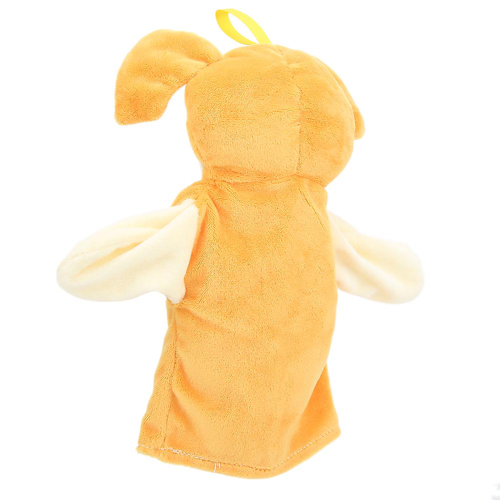 Finger Puppet Toys Sleeve Dolls Animal Hand Puppet Baby Plush Educational Toys For Babyyellow