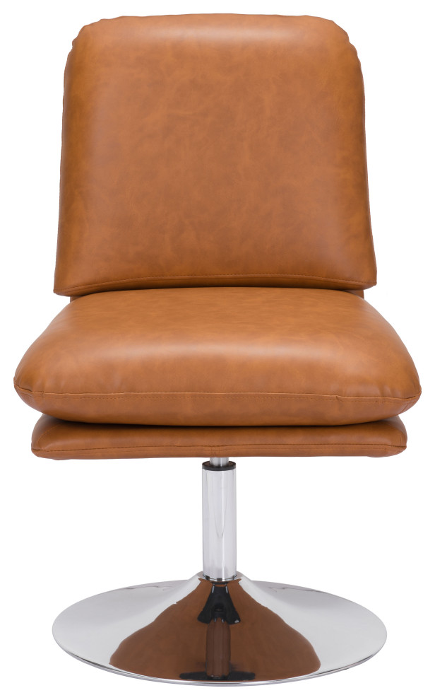 Rory Accent Chair Brown   Contemporary   Armchairs And Accent Chairs   by Kolibri Decor  Houzz