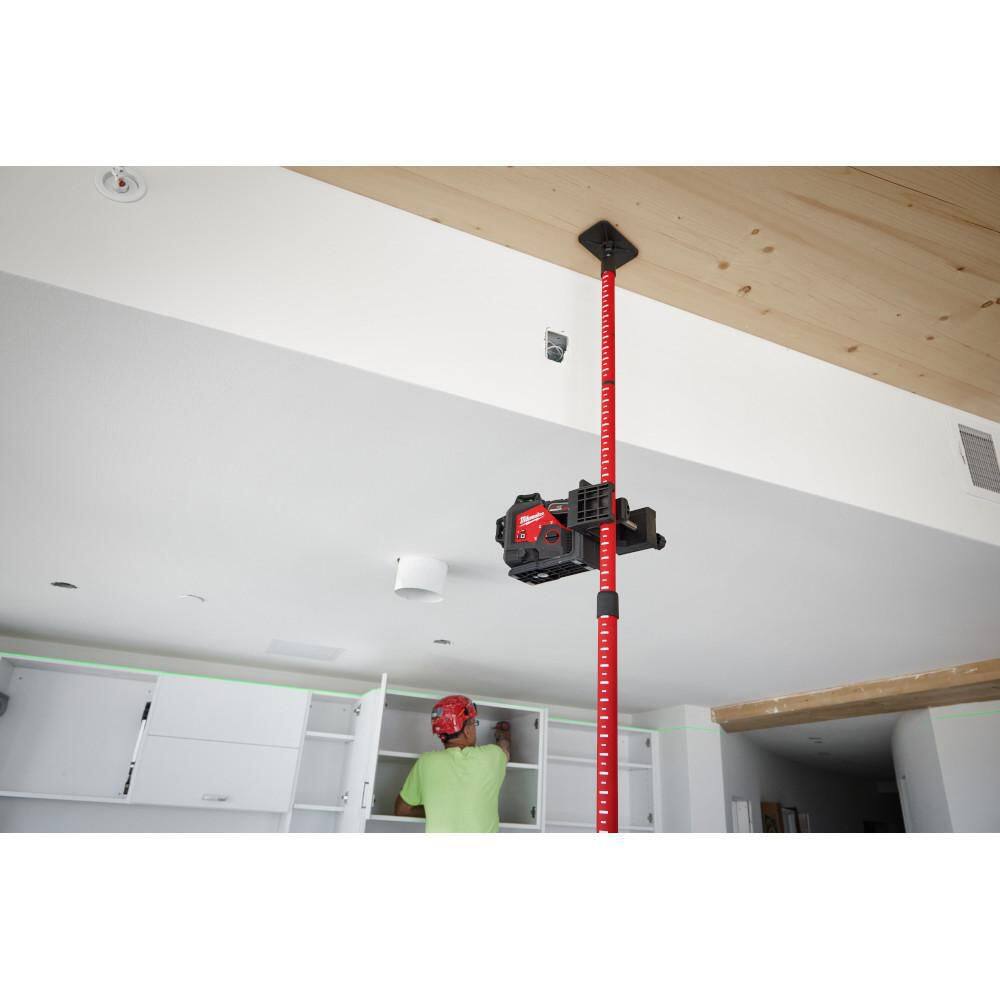 MW 12 ft. Telescoping Laser Level Pole 48-35-1511