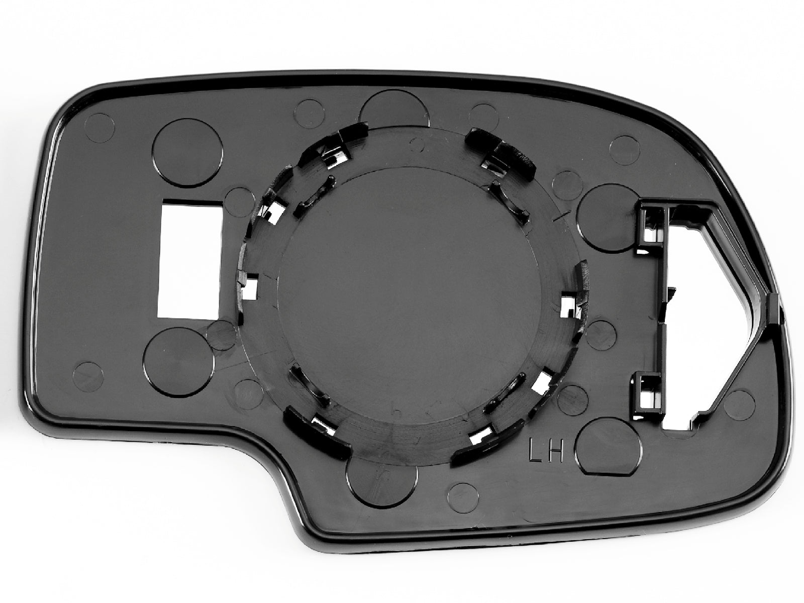 APA Replacement Mirror Glass Non-Heated with Base for 2000 - 2006 TAHOE YUKON SUBURBAN ESCALADE AVALANCHE Driver Left Side 12477843 GM1324105