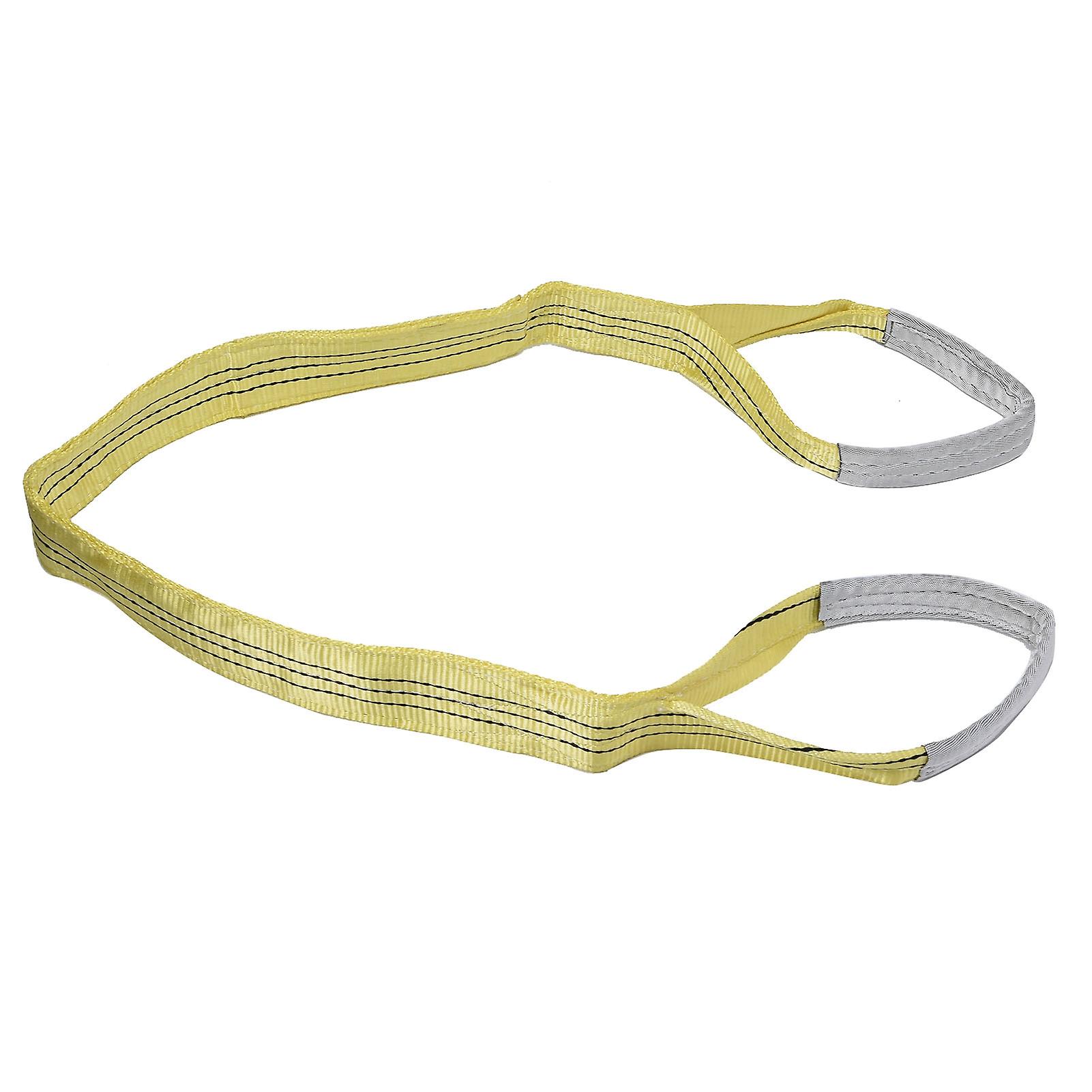 3t Flat Lifting Sling Pes Webbing Straps High Strength Load Crane Accessories Wide 75mm3 Meters