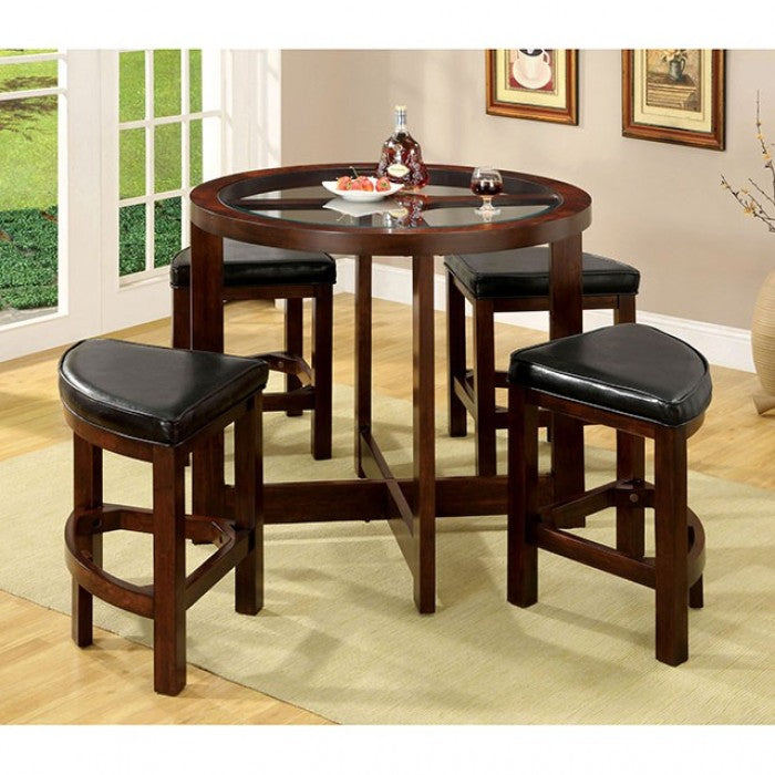 Crystal Cove 5 Pc. Counter ht. Table Set