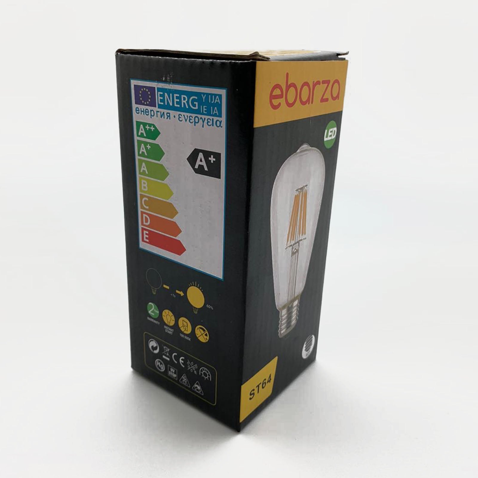 Led E27 Vintage Bulb  St64-6W