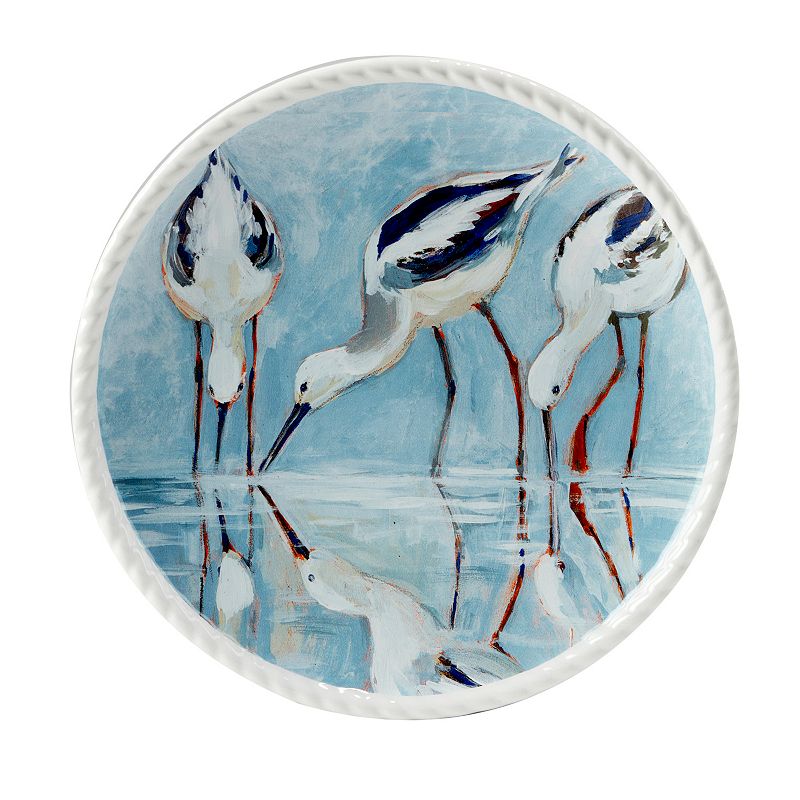 Certified International Shorebirds 4-pc. Salad Plate Set