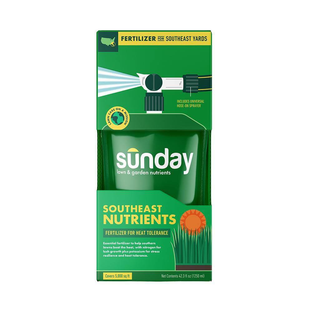 SUNDAY Southeast Nutrients 42.3 fl oz. 5000 sq. ft Liquid Lawn Fertilizer FB4153