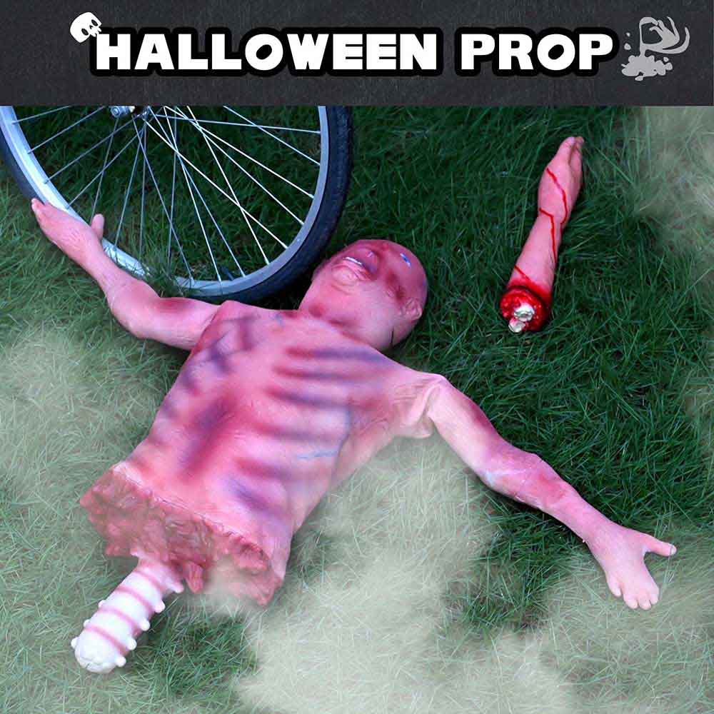 Yescom Halloween Prop Hanging Torso Half Body