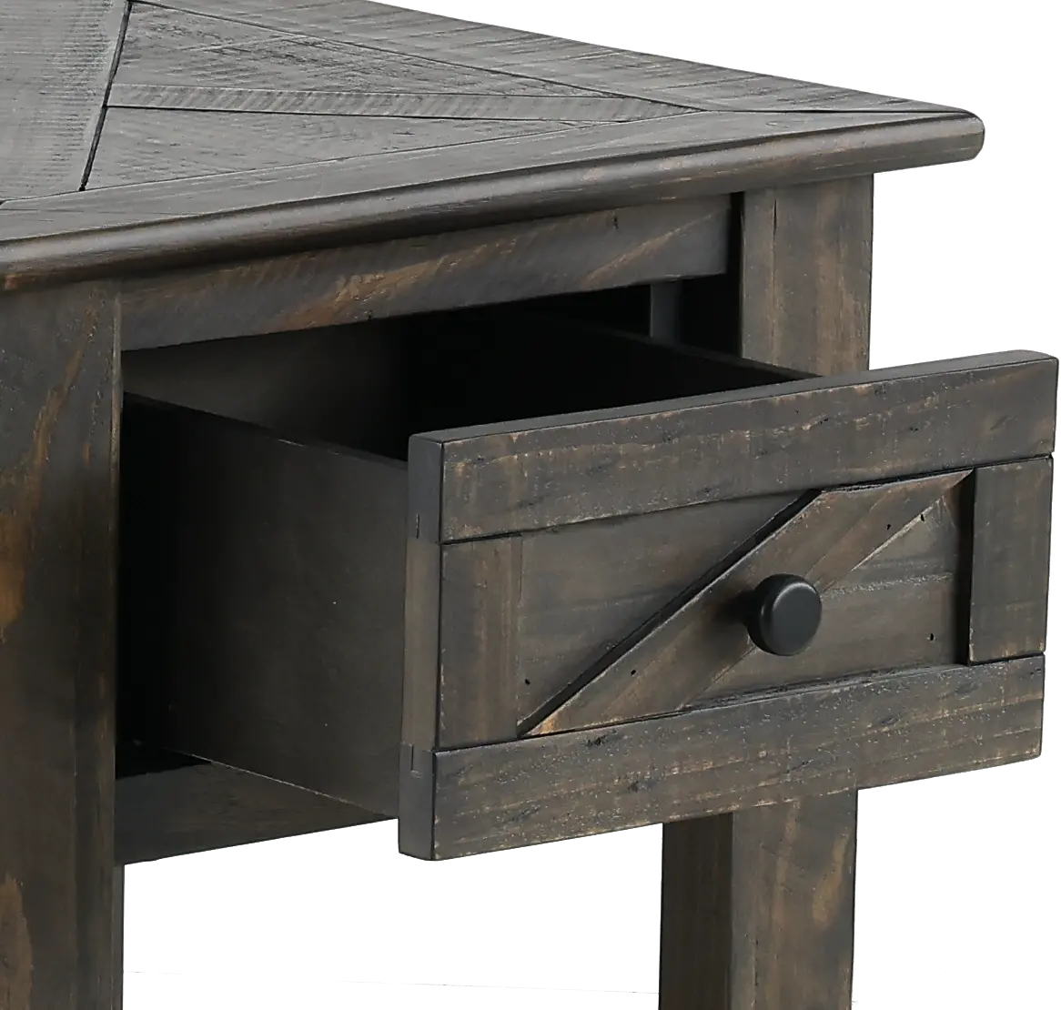 Garrett Black End Table