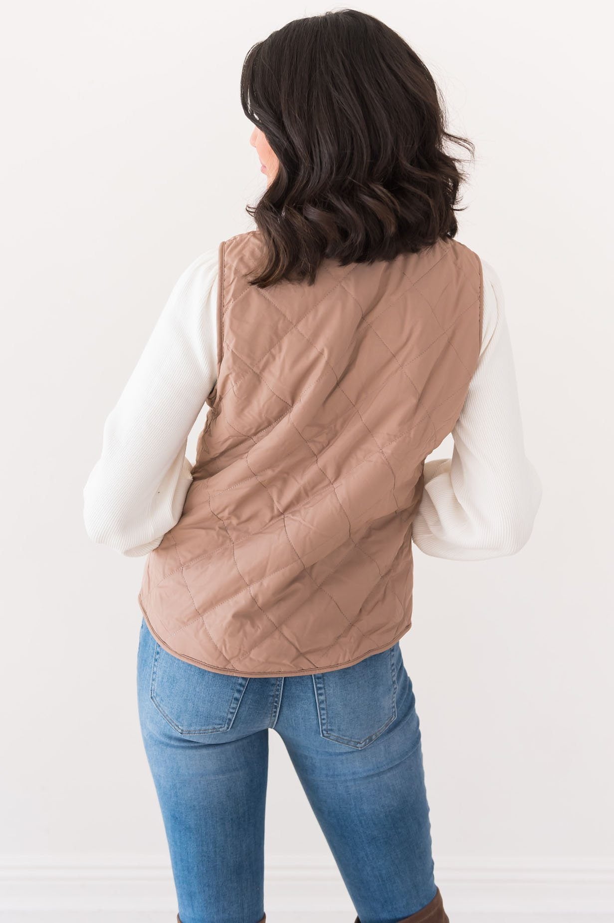 Misty Mornings Modest Reversible Vest