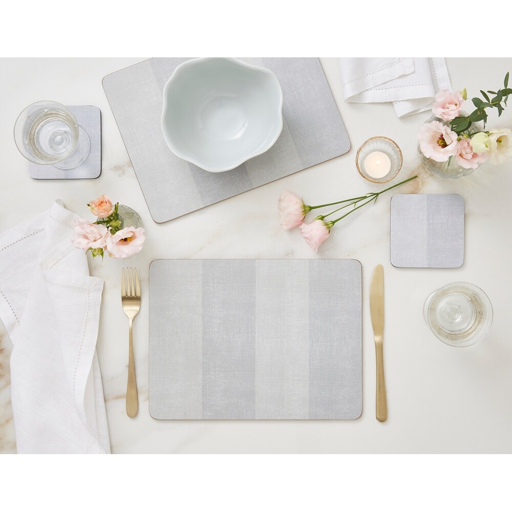 Pimpernel Go Neutral Placemats Set of 4   15.7 inches x 11.7 each