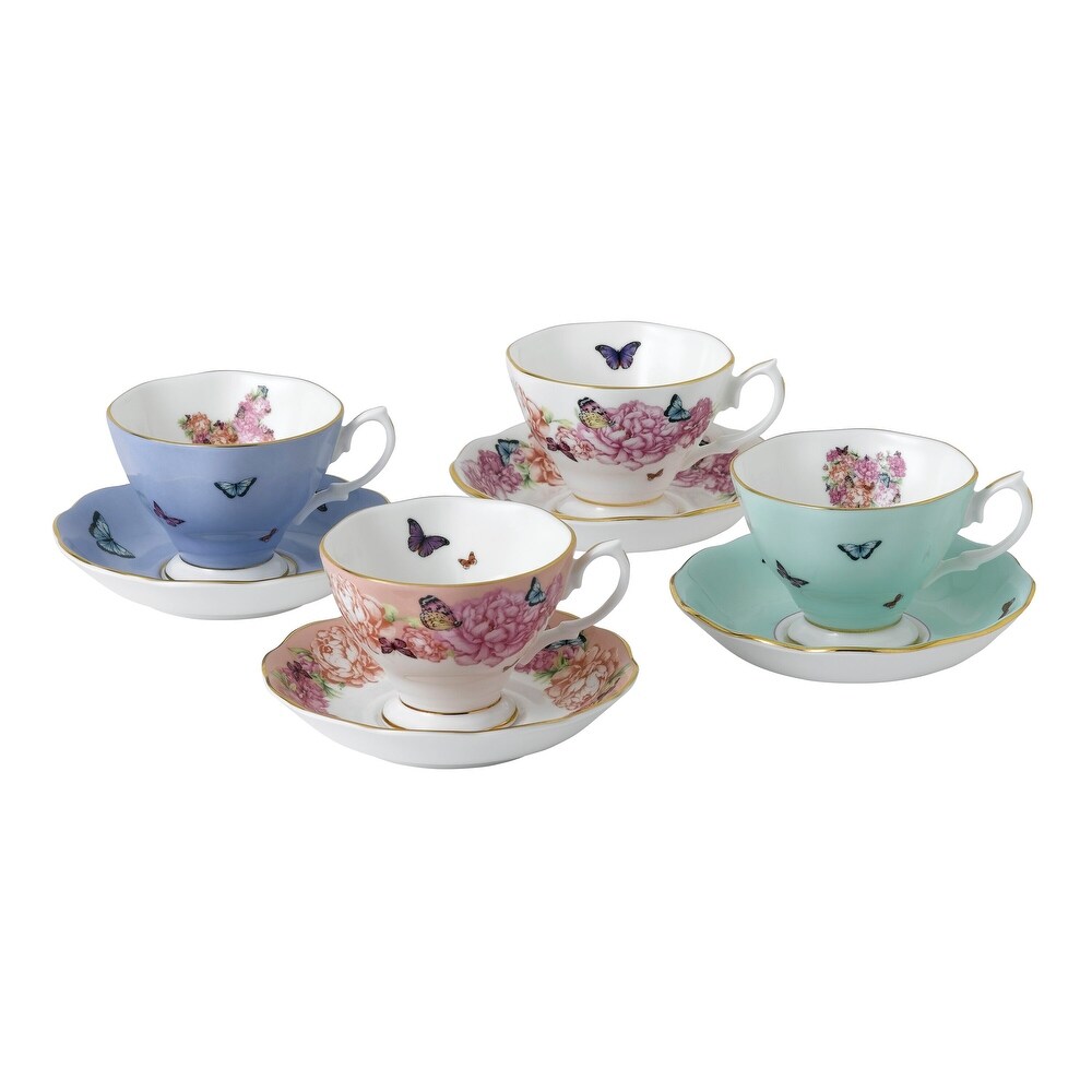 Royal Albert Miranda Kerr Friendship Teacup   Saucer Set/4