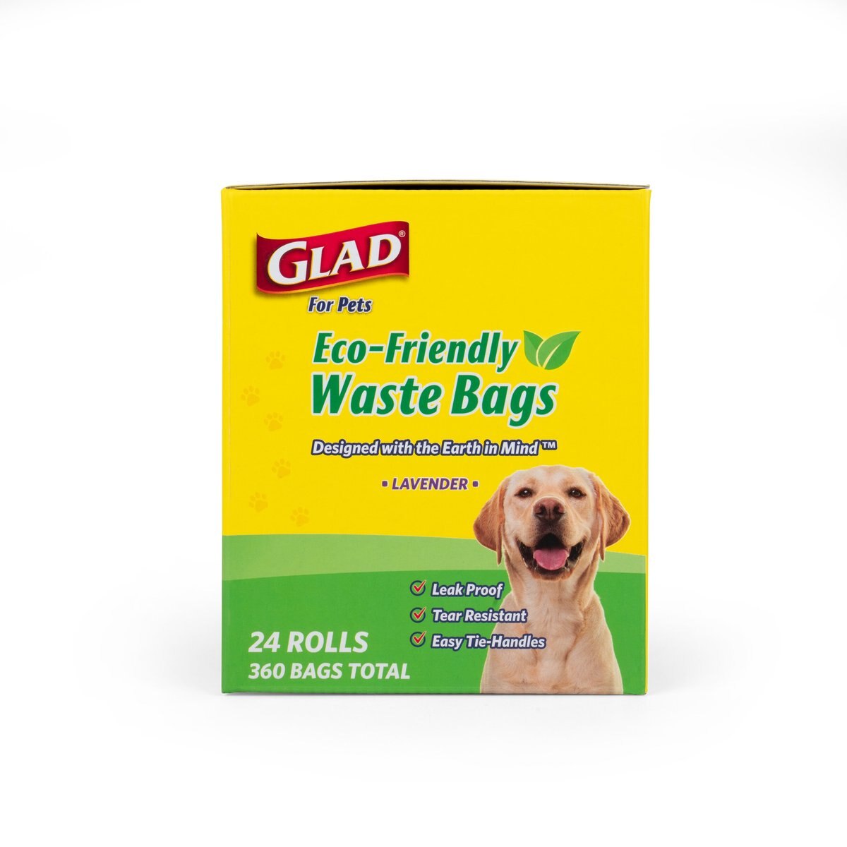 Glad Eco-Friendly Lavender Scented Dog Waste Bags