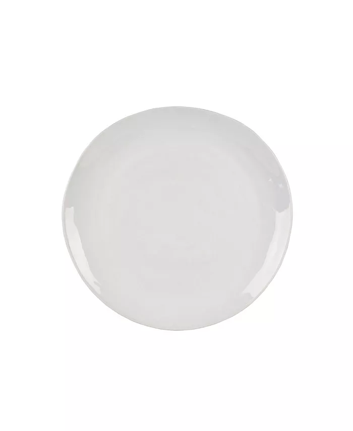 Fitz and Floyd Everyday Whiteware Salad Plate 4 Piece Set