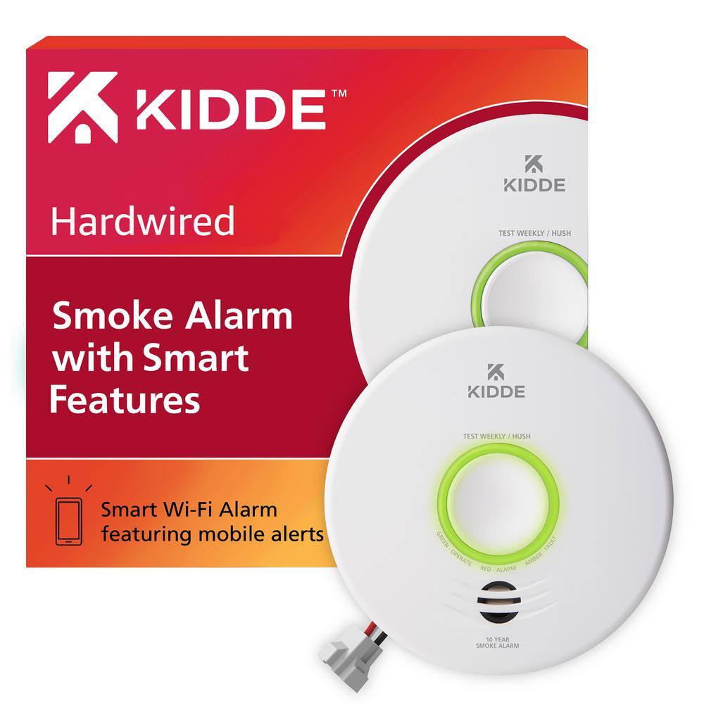 Kidde Kidde Smart Smoke Hardwired and Voice Alerts Detector 21032064