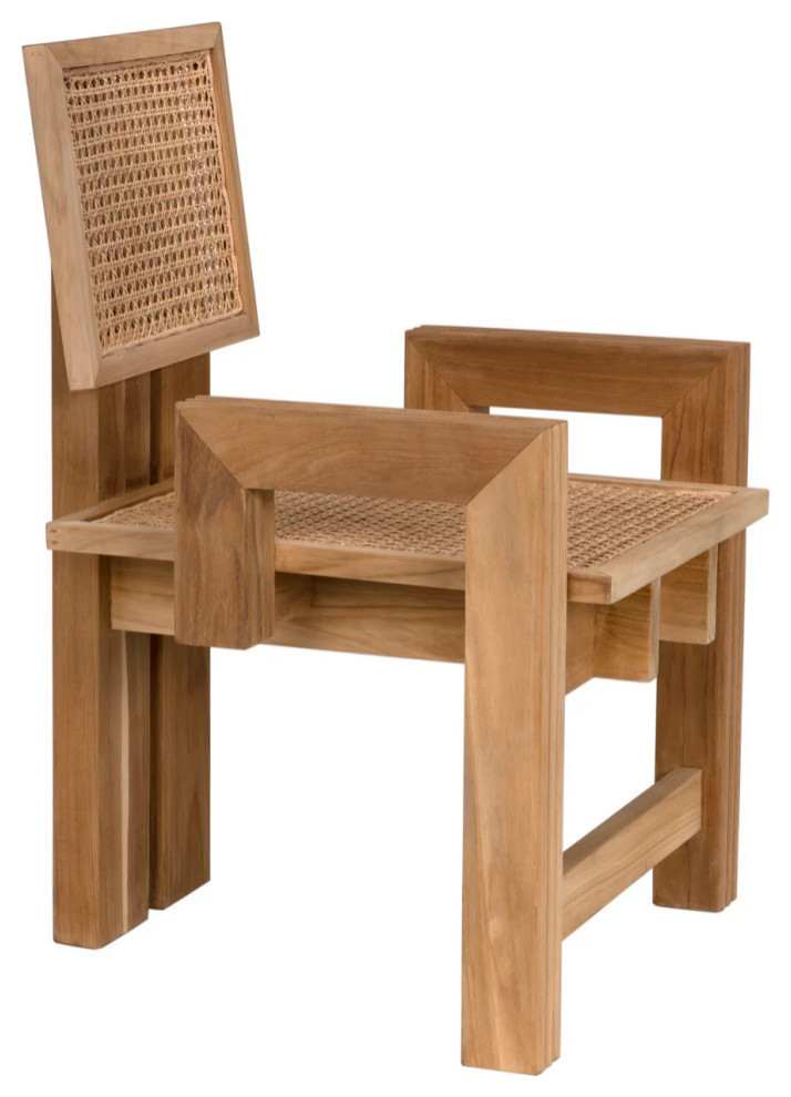 Marshall Chair  Teak Set of 2   Modern   Dining Chairs   by Rustic Home Furniture Deco  Houzz