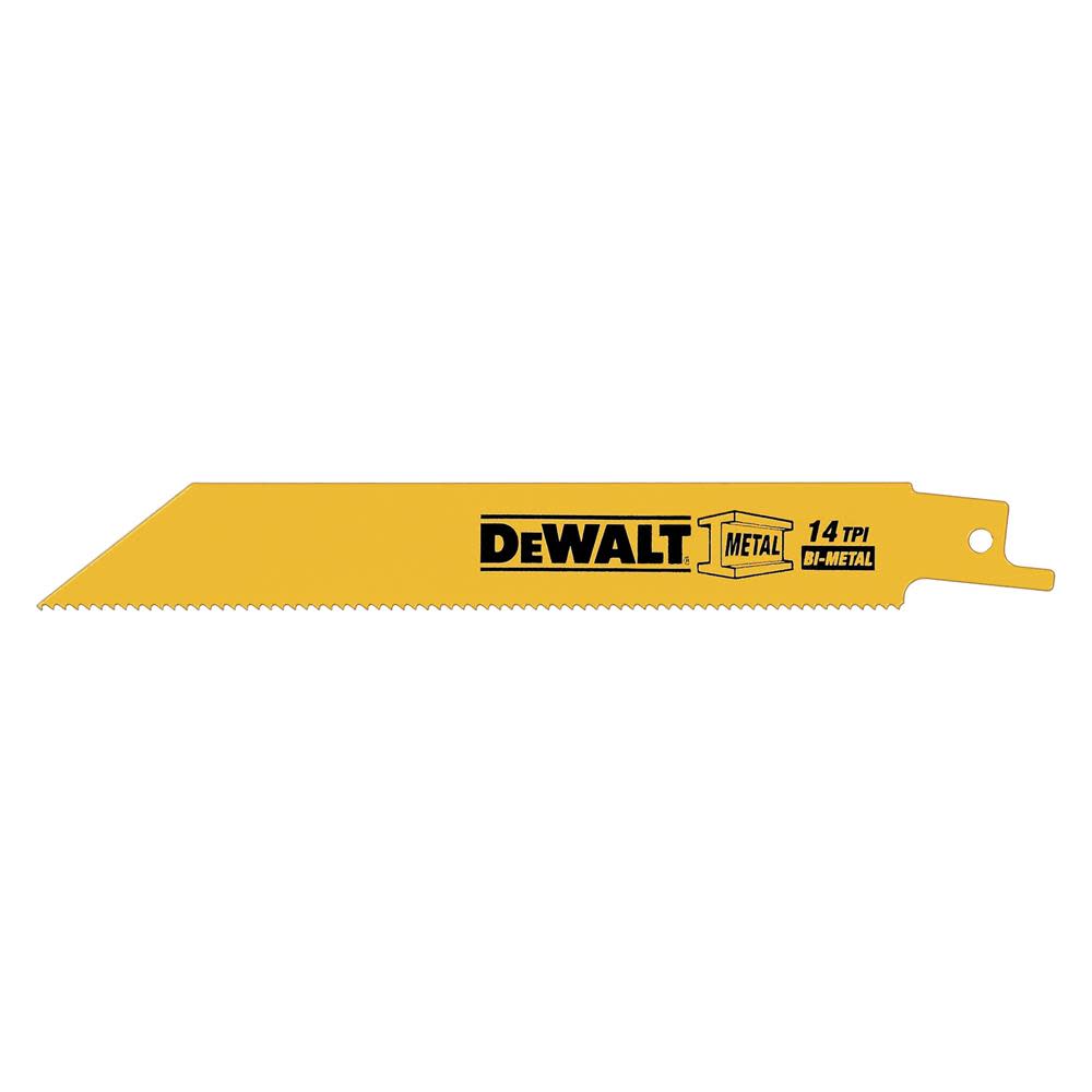 DEWALT 12-in 14 TPI Straight Back Blades (5) DW4838 from DEWALT