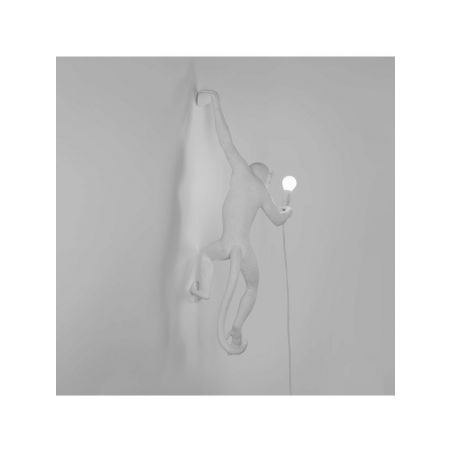 MONKEY LAMP 37X20，7X76，5 HANGING WHITE