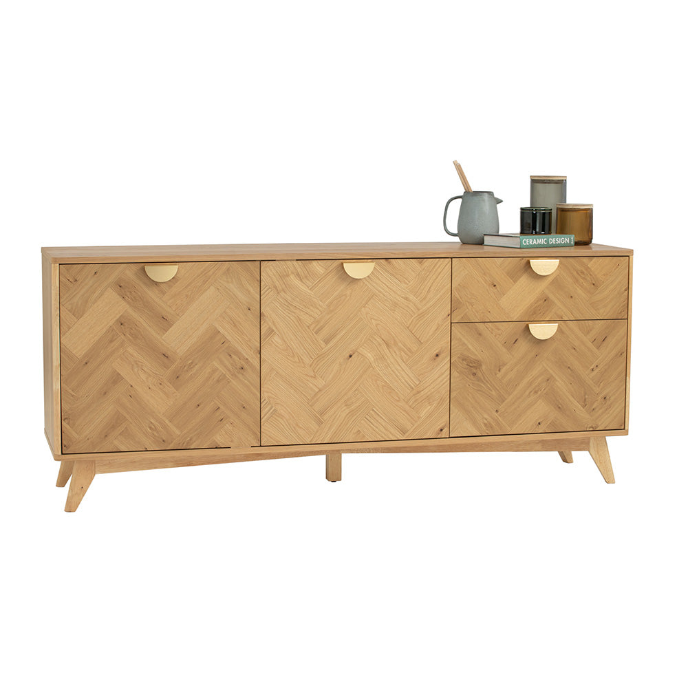 LOFTUS Sideboard Buffet 180cm - Oak