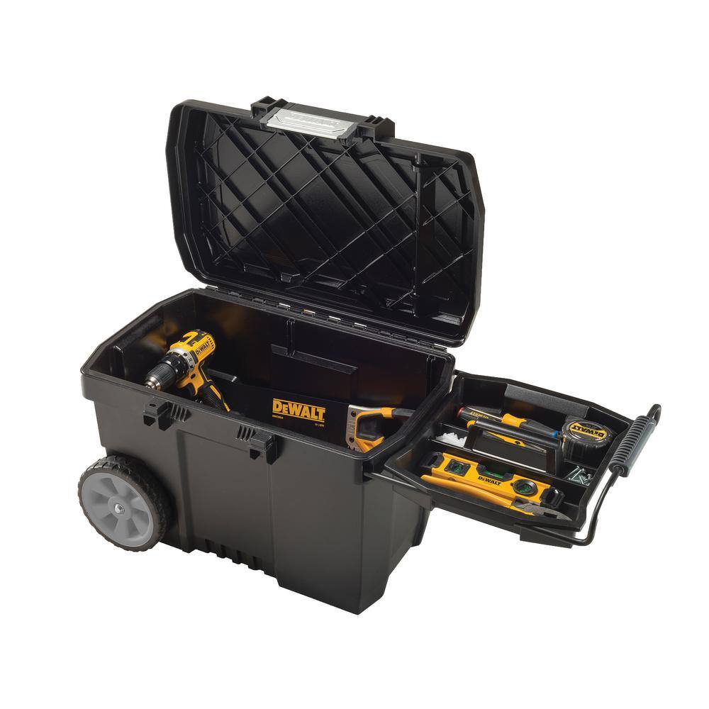 DW 25 in. W 15 Gal. Polypropylene Rolling Tool Box DWST33090