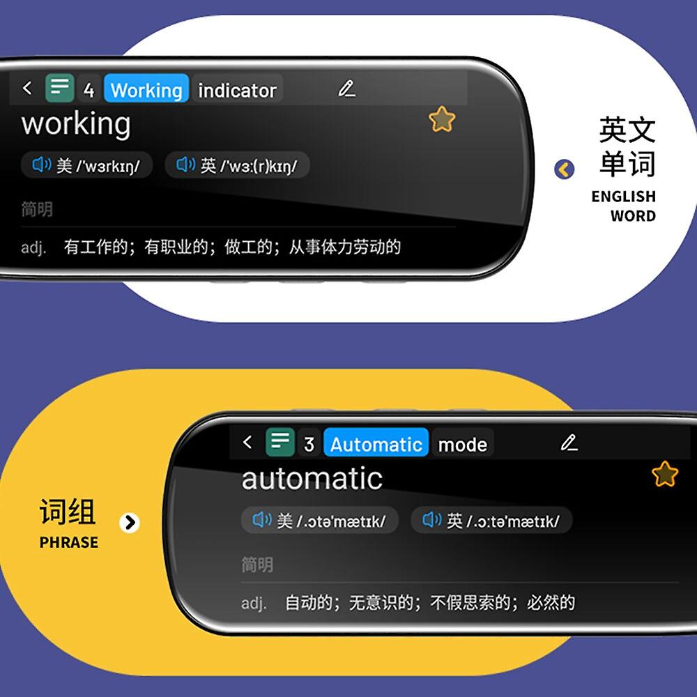 Smart Voice Scan Translator Pen Multifunction Translation Real Time Language Translator