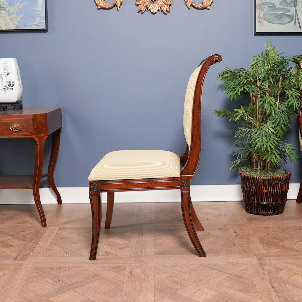 Regency Upholstered Side Chair   Traditional   Dining Chairs   by Niagara Furniture  Houzz