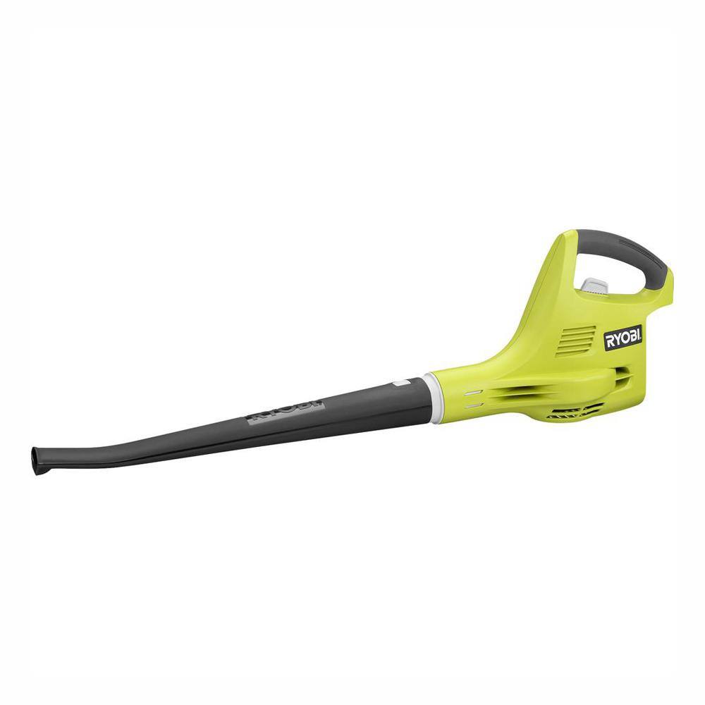 RYOBI ONE+ 18V 180 MPH 80 CFM Cordless Battery Hard Surface Leaf BlowerSweeper (Tool Only) P2105