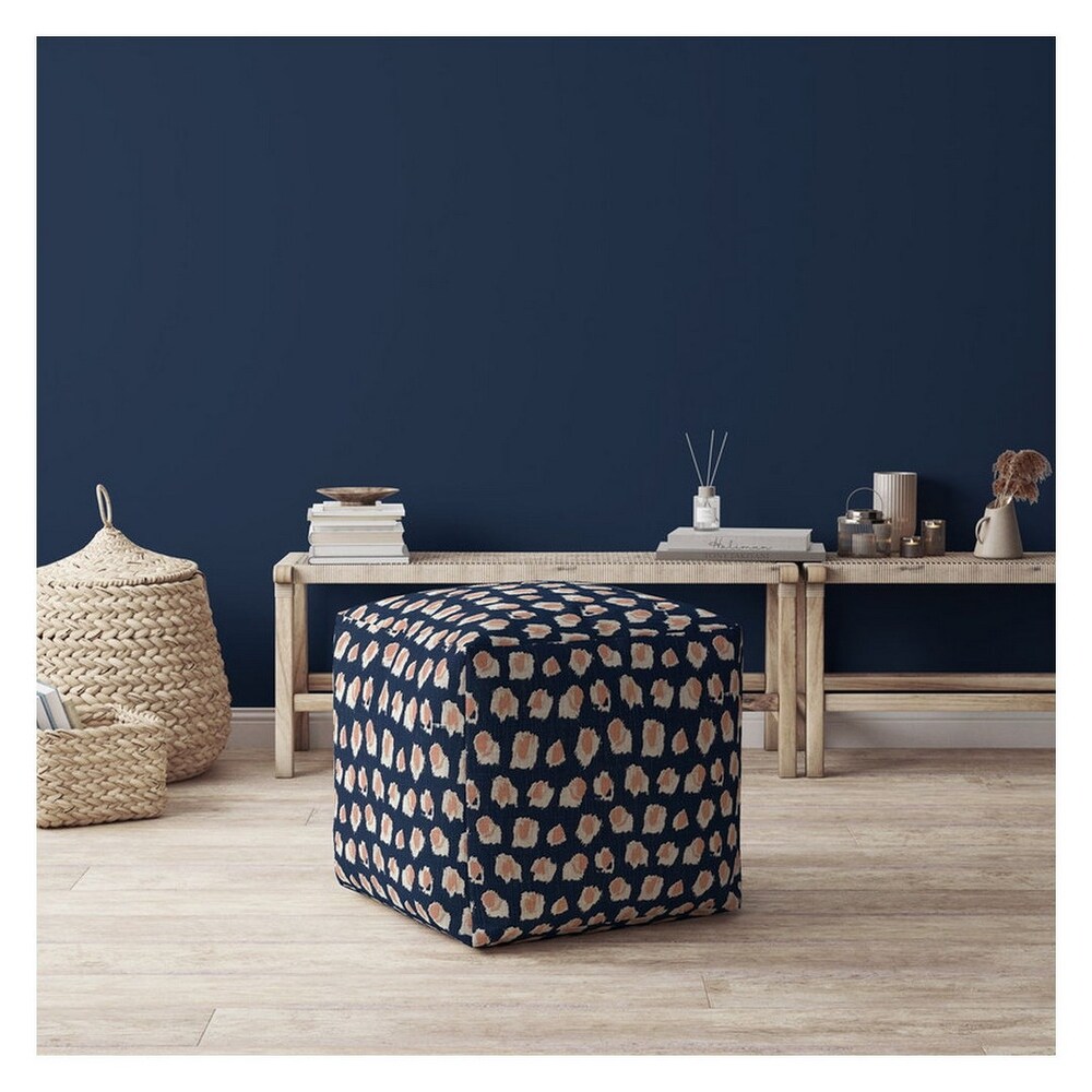 Joita Indoor Plabo Square Zipper Pouf Cover Only 17\