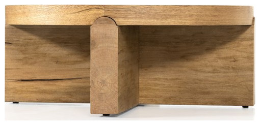 Evaine Coffee Table Bleached Oak   Modern   Coffee And Accent Tables   by Virgil Stanis Design  Houzz