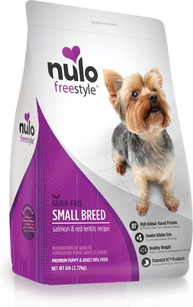 Nulo Freestyle Salmon and Red Lentils Small Breed Grain-Free Dry Dog Food