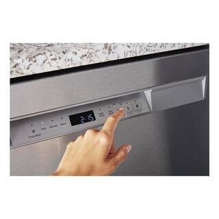 Maytag 24 in. Fingerprint Resistant Stainless Front Control Built-In Tall Tub Dishwasher with Dual Power Filtration 50 dBA MDB4949SKZ