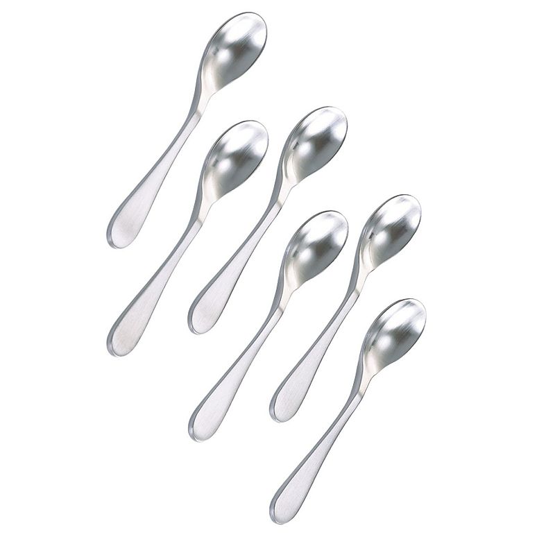 Knork 6-pc. Stainless Steel Demitasse Spoon Set