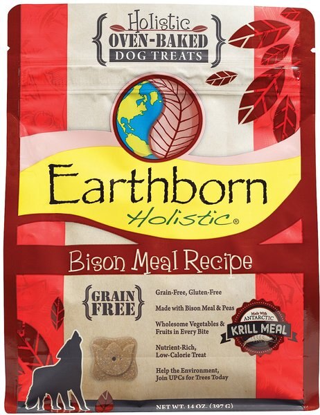 Earthborn Holistic Grain-Free Bison Meal Recipe Dog Treats