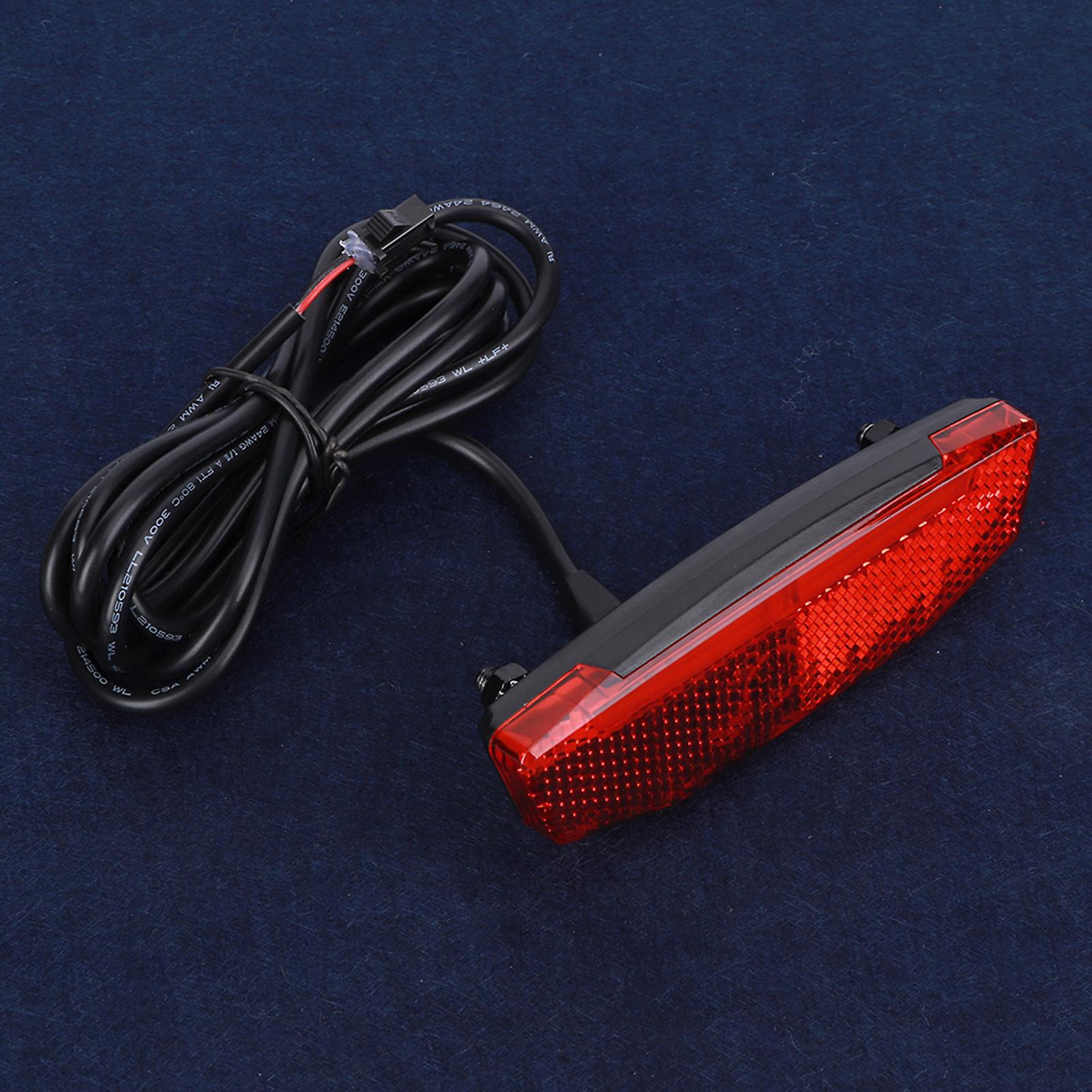 Electric Bike 6v60v Tailight Led Warning Light Night Riding Equipment For Sm Connector