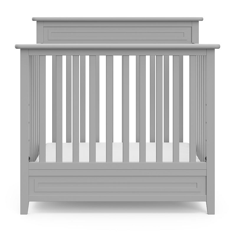 Storkcraft Petal 4-in-1 Convertible Mini Crib and Crib Mattress