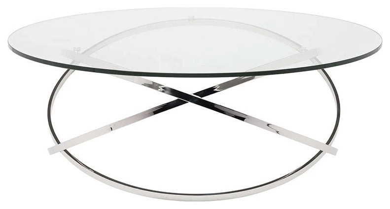 Beatrice Silver Coffee Table   Contemporary   Coffee Tables   by V.S.D Furniture  Houzz