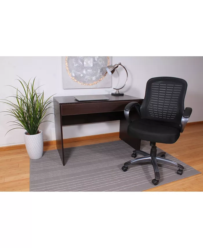 Boss Office Products Ribbed High Back Mesh Chair