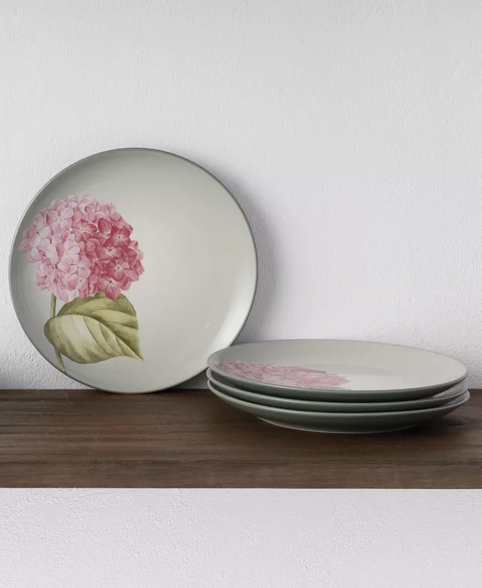 Noritake Colorwave Floral Accent Plates Set of 4