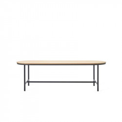 Table de jardin VINCENT SHEPPARD Wicked teck / alu 6 personnes