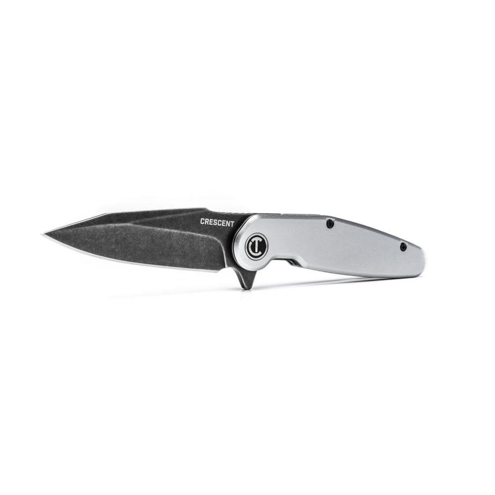 3-1/2 Harpoon Blade Aluminum Handle Pocket Knife