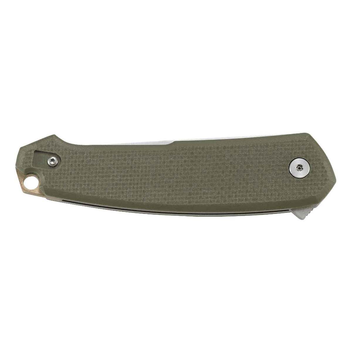 CRKT Tueto 3.28 inch Folding Knife  Olive