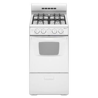 Amana 20 in. 2.6 cu. ft. Gas Range in White AGG222VDW