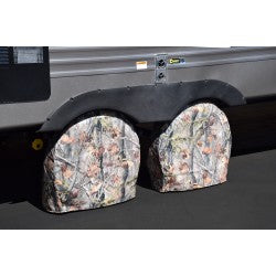 ADCO Game Creek Oaks Camouflage Tyre Gard， Multi Axle Double