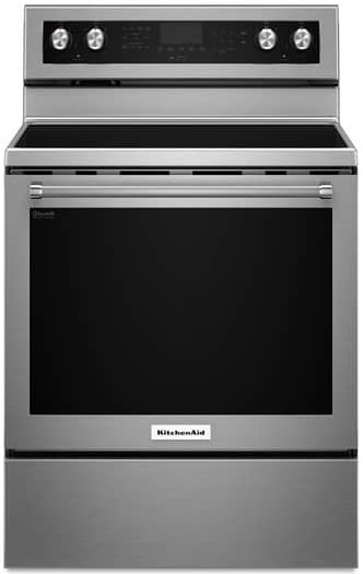 KitchenAid 30 Stainless Steel Electric Convection Range