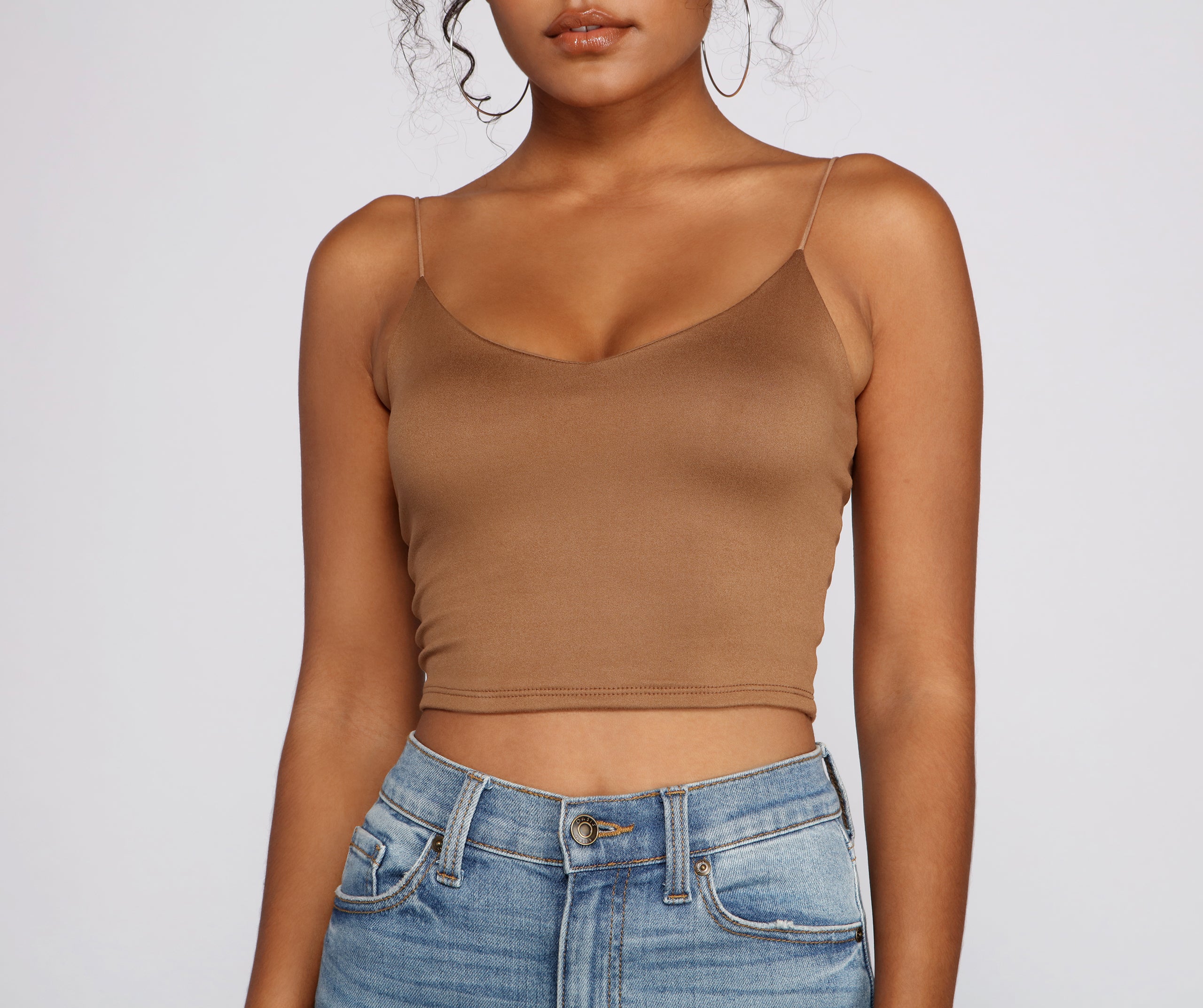 Girl Next Door Cropped Tank