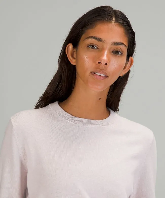 Cotton-Cashmere Blend Sweater