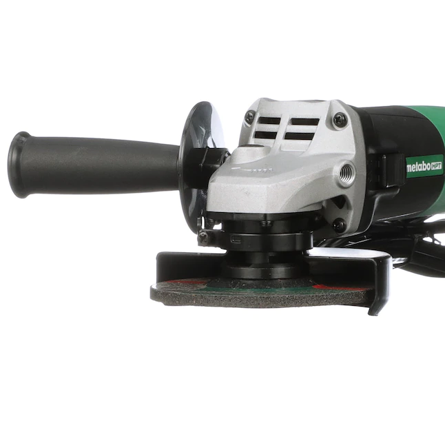 Metabo HPT 4.5-in 6.2 Amps-Amp Sliding Switch Corded Angle Grinder (G12SR4M)