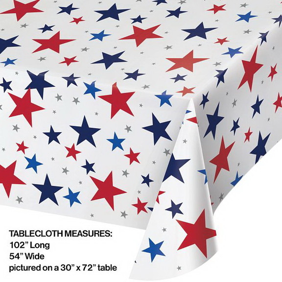 Creative Converting 349750 Patriotic Stars Paper T...