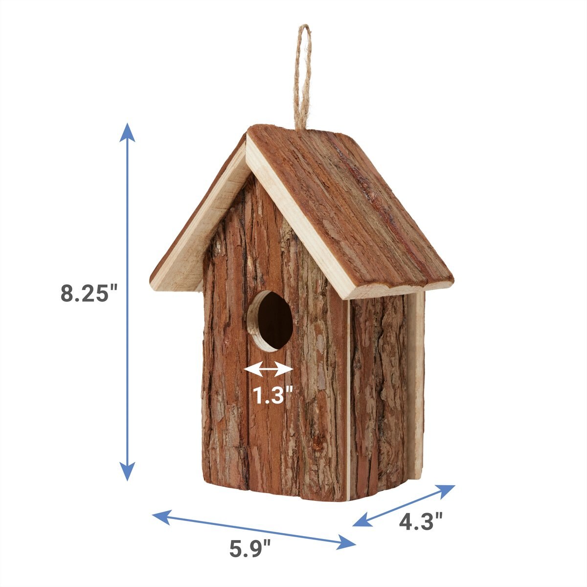 Frisco Rustic Wild Bird House