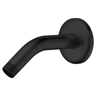 GROHE 5-58 in. Shower Arm in Matte Black 274142430